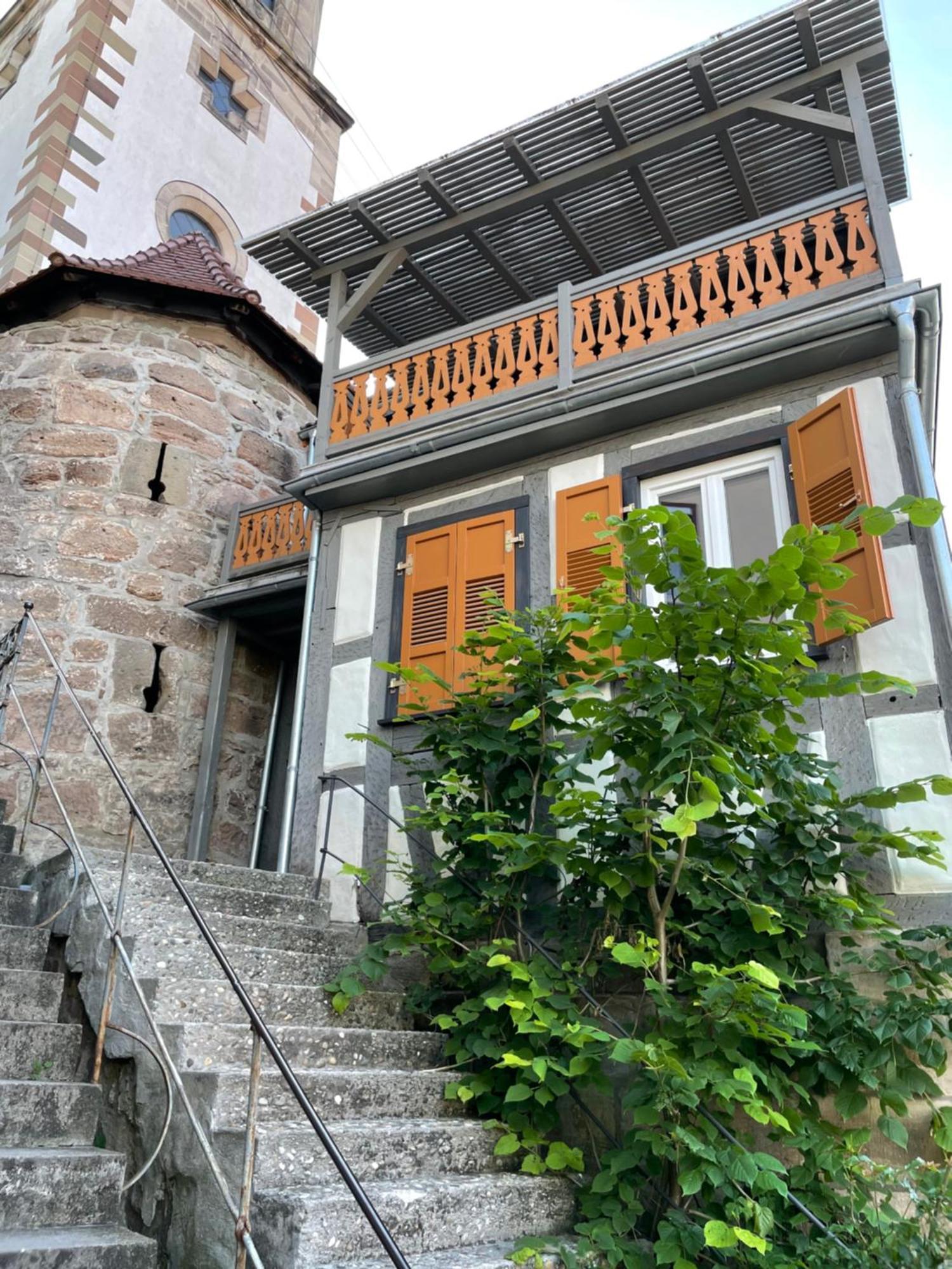 Blaue Wohnung- Ferienwohnung Sulzbach an der Murr Экстерьер фото